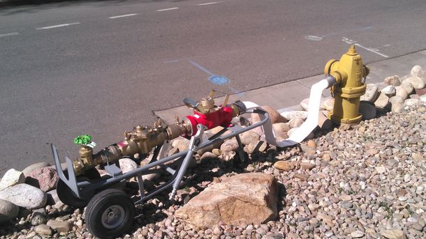 Backflow Specialist — Plumbing Device With Fire Hydrant in Denver, CO Backflow Specialist — Plumbing Device With Fire Hydrant in Denver, CO