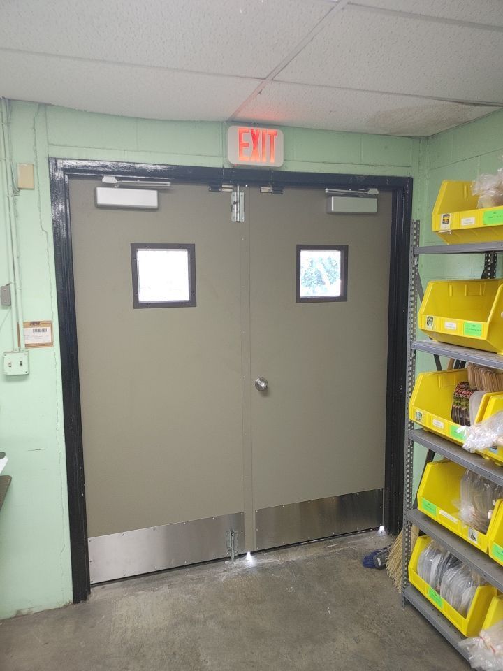 Man Opening The Door — Nashville, TN — Door Tech of Nashville, Inc Man Opening The Door — Nashville, TN — Door Tech of Nashville, Inc