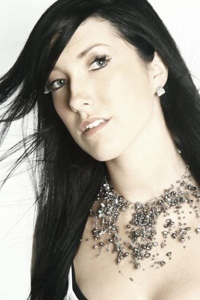 black straight hair