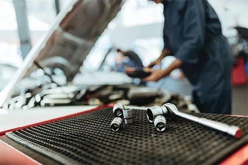Ratchet Spanner and Sockets in Car Workshop — Corpus Christi, TX — Advantage Salvage & Auto Parts LLC Ratchet Spanner and Sockets in Car Workshop — Corpus Christi, TX — Advantage Salvage & Auto Parts LLC