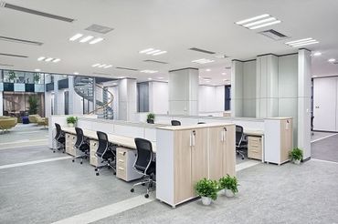 pulizia di uffici e aree di lavoro