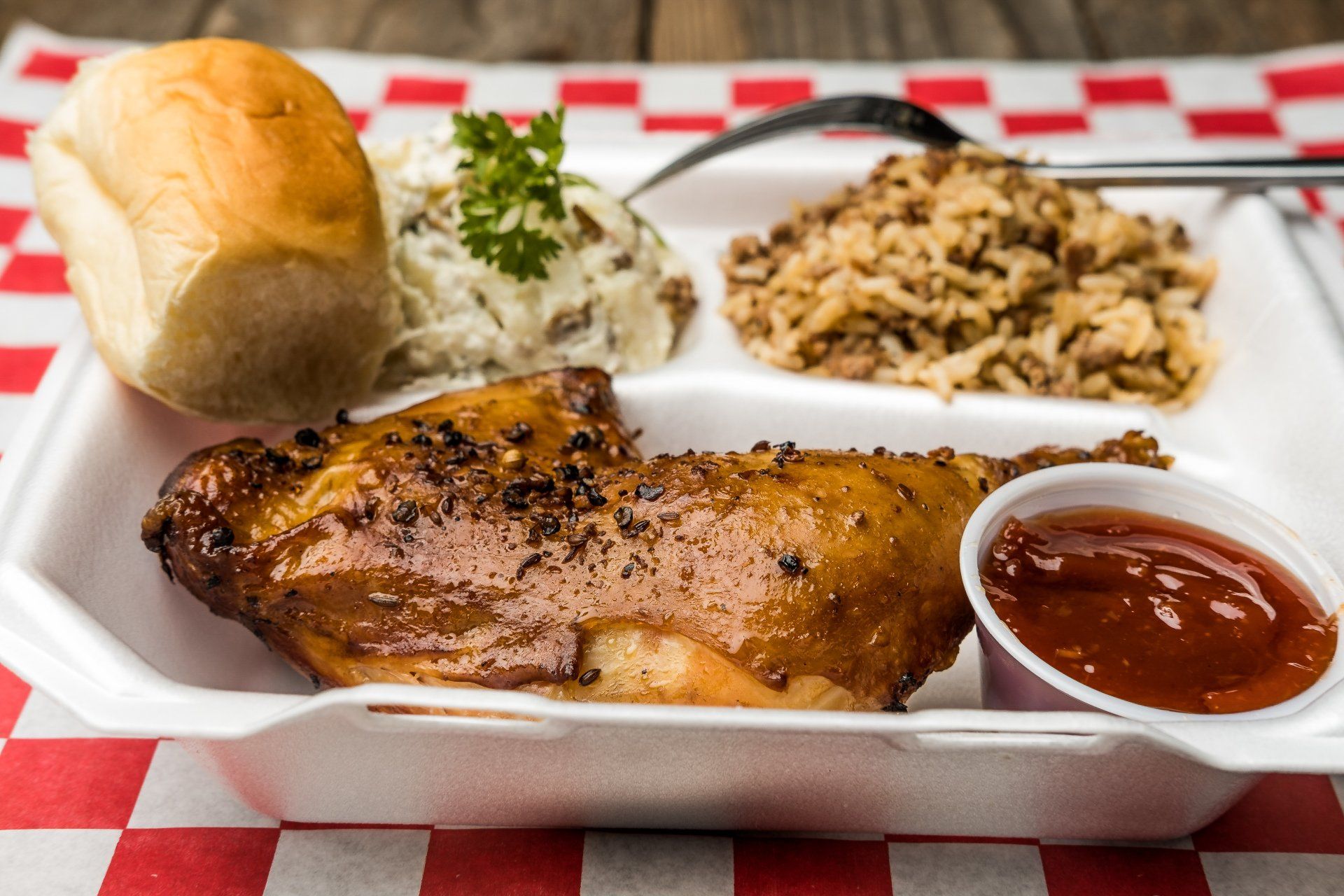 Leg Quarter Meal - Grill in Van Buren, AR Leg Quarter Meal - Grill in Van Buren, AR
