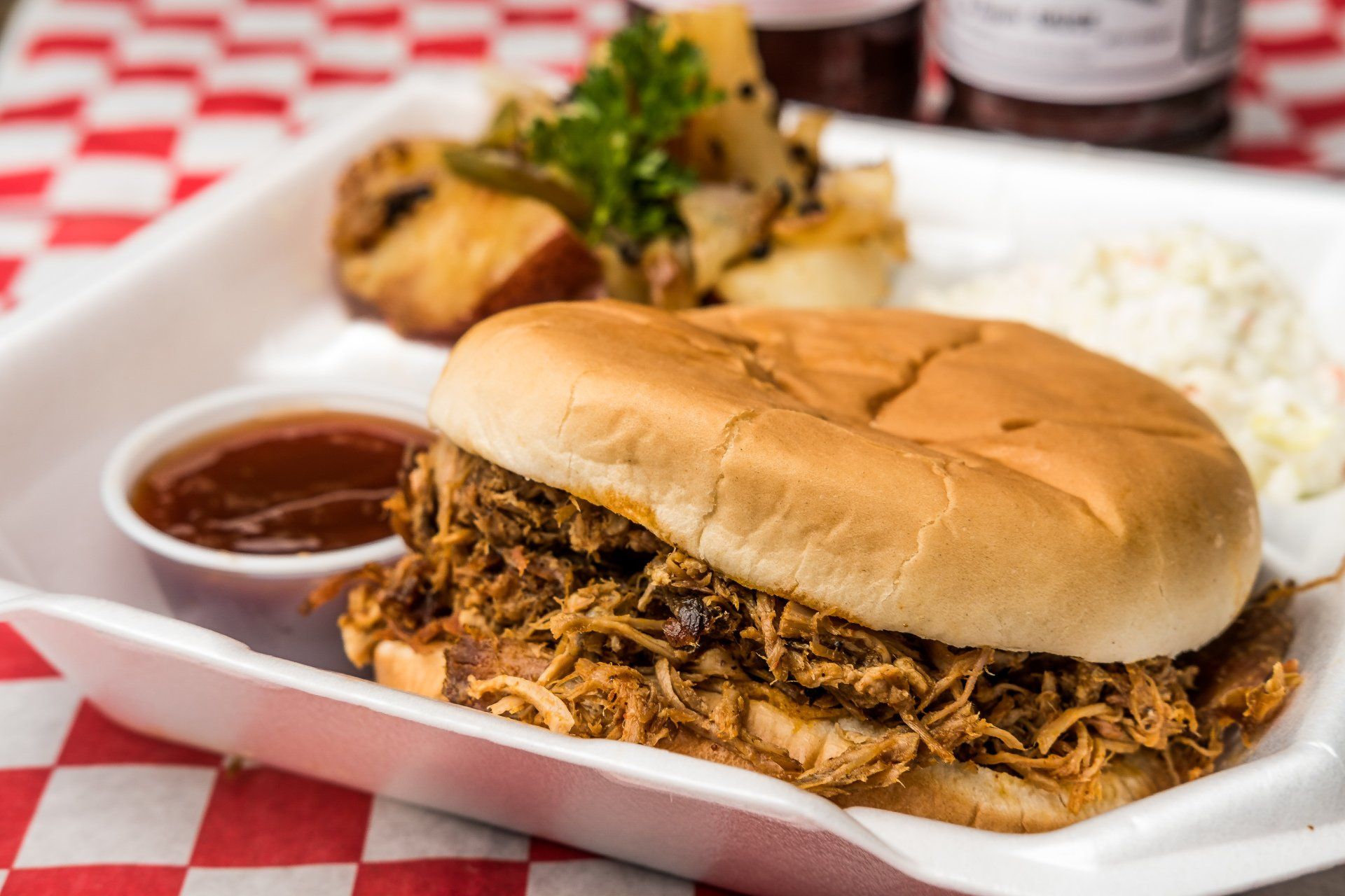 Pulled Pork Sandwich - Grill in Van Buren, AR Pulled Pork Sandwich - Grill in Van Buren, AR