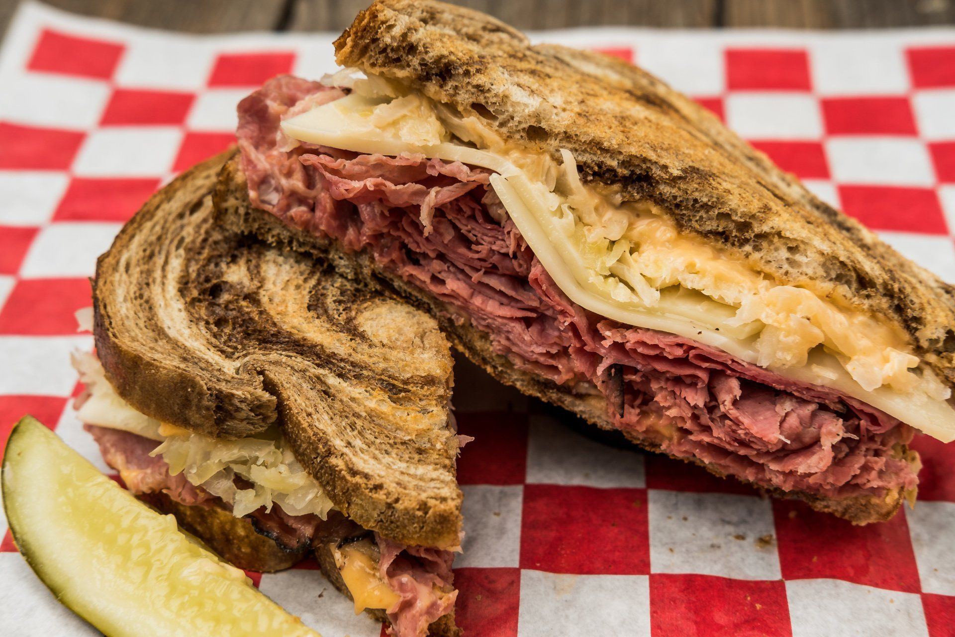 Zesty Reuben Sandwich - Grill in Van Buren, AR Zesty Reuben Sandwich - Grill in Van Buren, AR