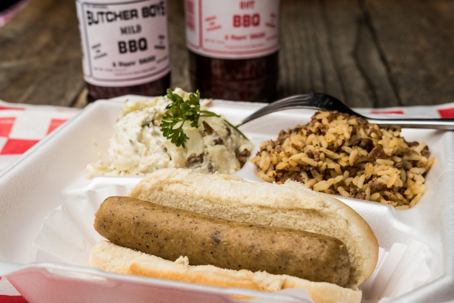 Smoked Sausage Meal - Grill in Van Buren, AR Smoked Sausage Meal - Grill in Van Buren, AR