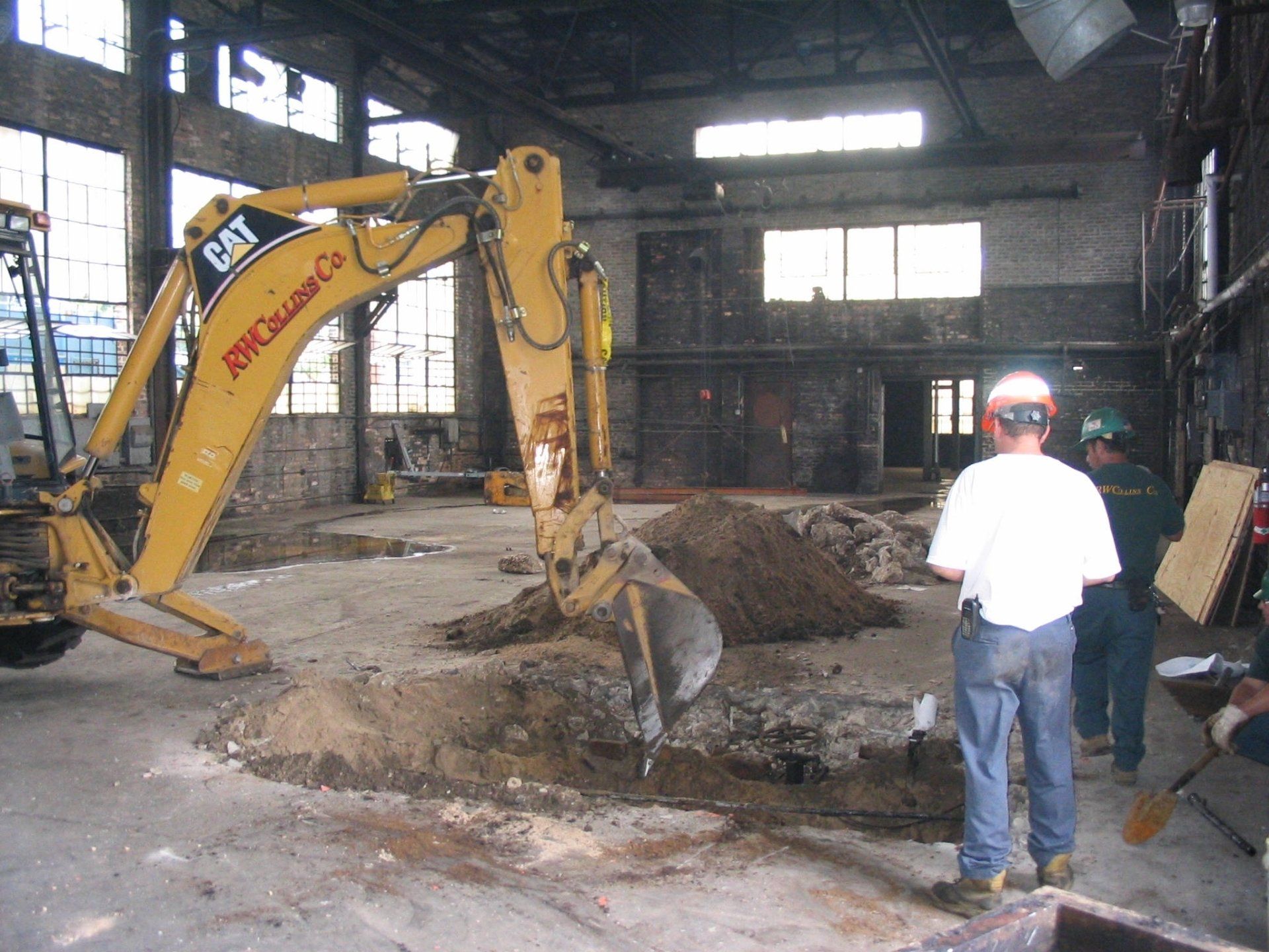 ECG Environmental Site Remediation operation in progress