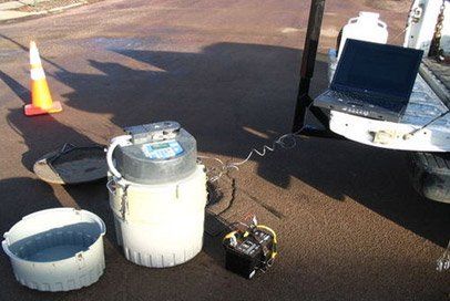 Testing groundwater in accordance with the Metropolitan Water Reclamation District of Greater Chicago