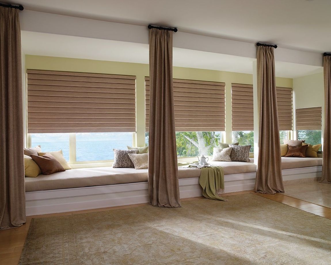 Custom Roman Shades for Beach Houses in Key West, Florida (FL)