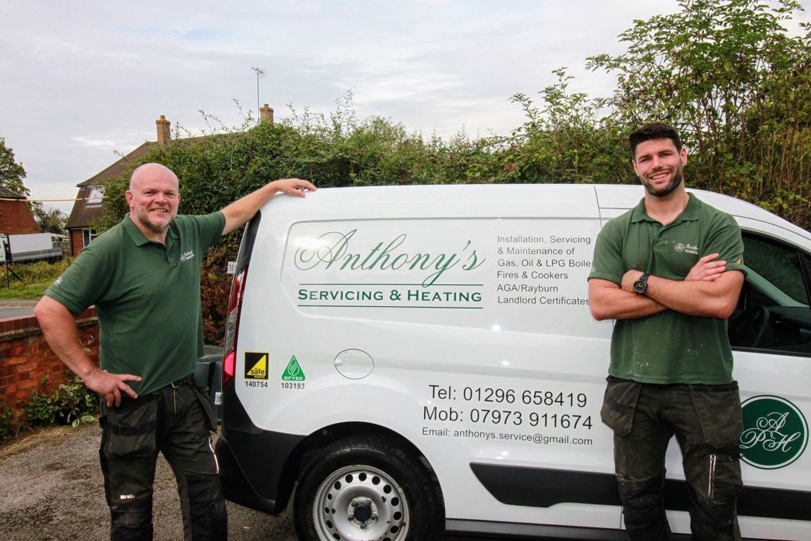 ,Tony and Mark - boiler service engineers
