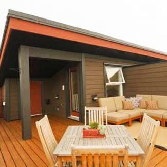 Apartment Rooftop Deck — Rotten Wood Replacement in Tucker, GA Apartment Rooftop Deck — Rotten Wood Replacement in Tucker, GA