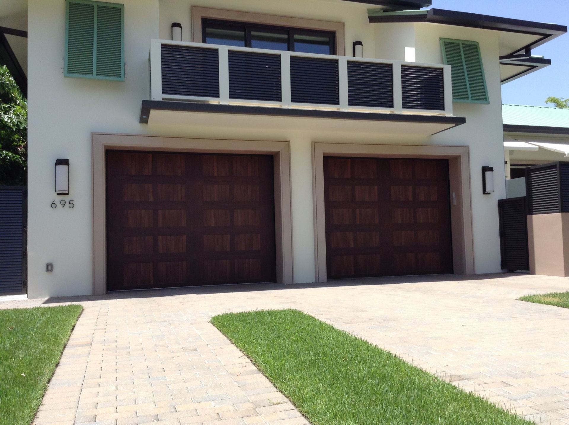 Newly Installed Garage Doors — Naples FL — Garage Doors of Naples