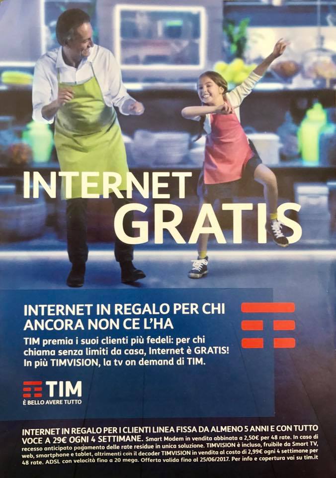 volantino centro tim