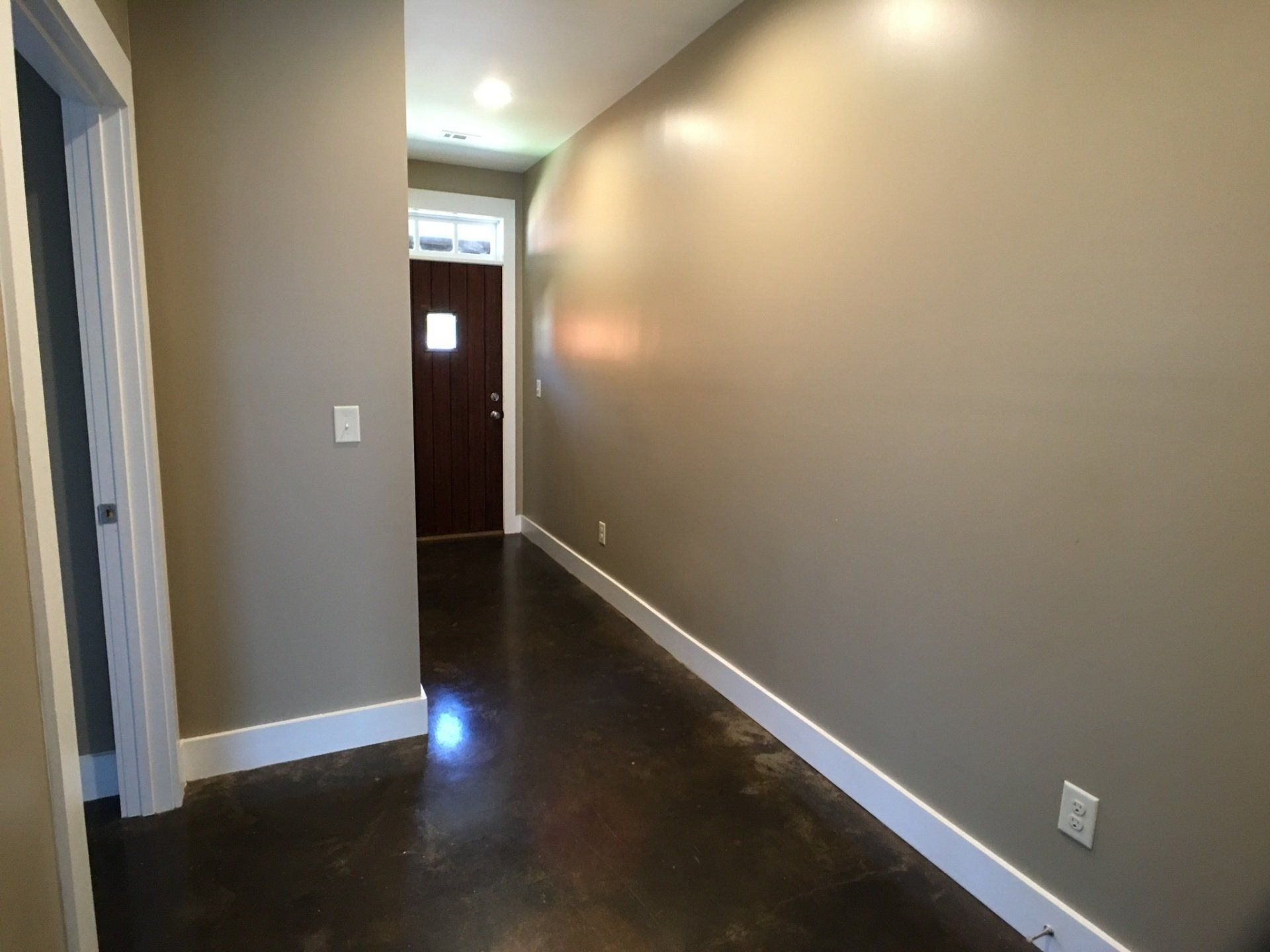 The main hallway