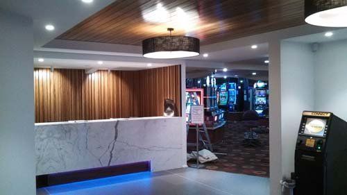 painted entrance