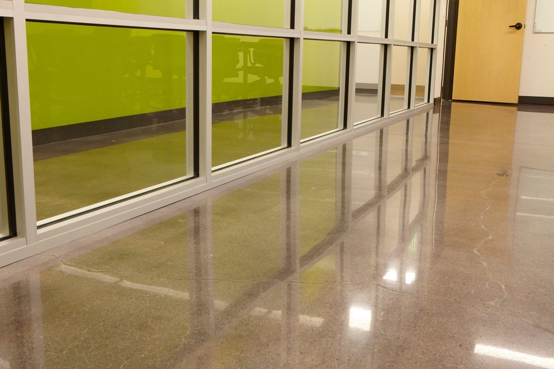 Elegant Office Floor ─ Milwaukee, WI ─ Kotze Construction Co., Inc.
