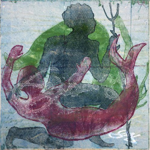 Elisabeth-Ernicke-Goßner-Bild-Öl-Tanz-Intagliotypie-Radierung-Neptun-Nixen