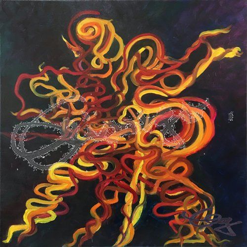 Tanz Impression Tango Begeisterung Bewegung Begegnung Ölgemälde  Anspruch hochwertige moderne Kunst