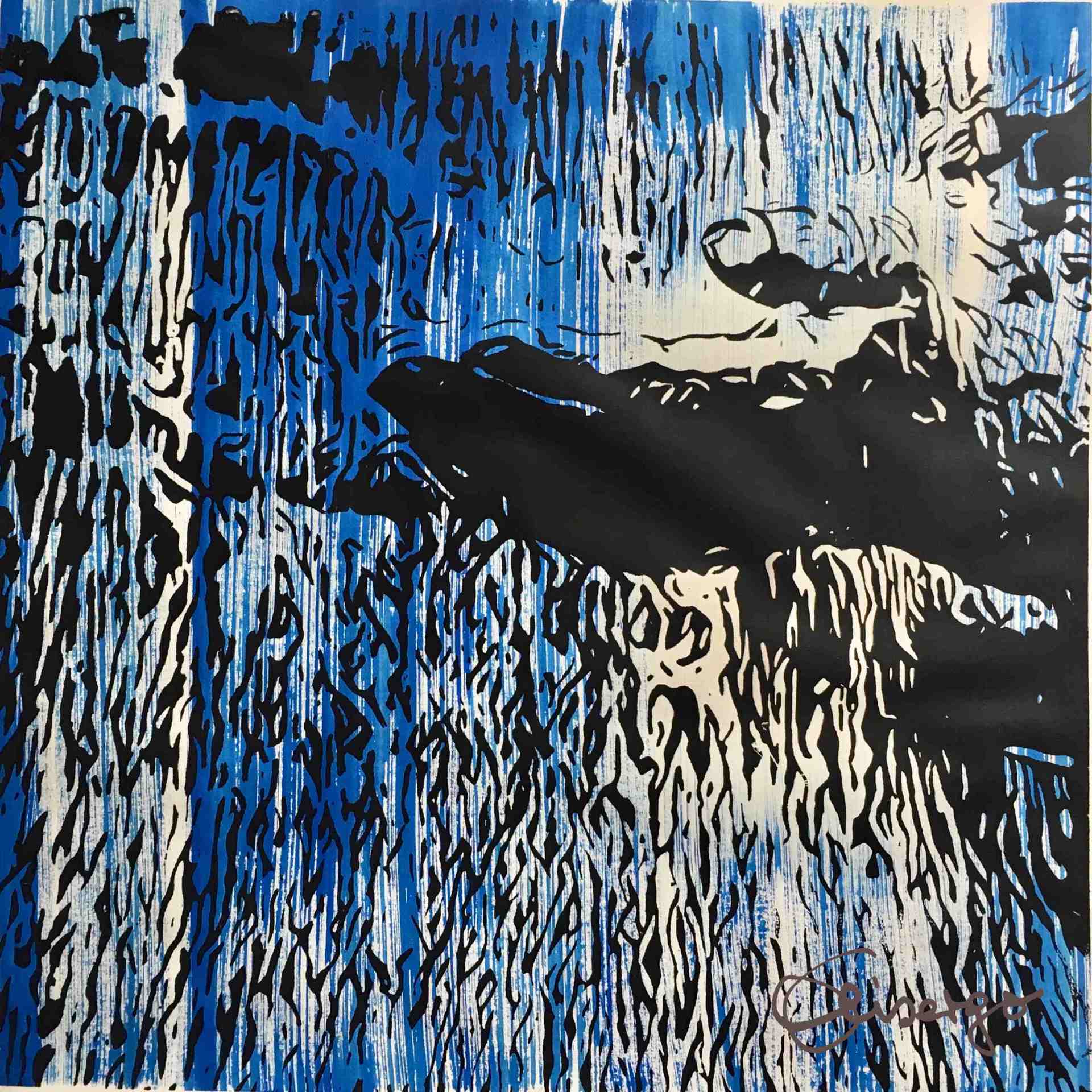 Elisergo, kunst, Bild, Gemälde, Siebdruck, Kunstatelier, Galerie-augsburg, modernart, contemporaryart, #elisergo, galerie-augsburg, Elisabeth  Ernicke-Goßner,