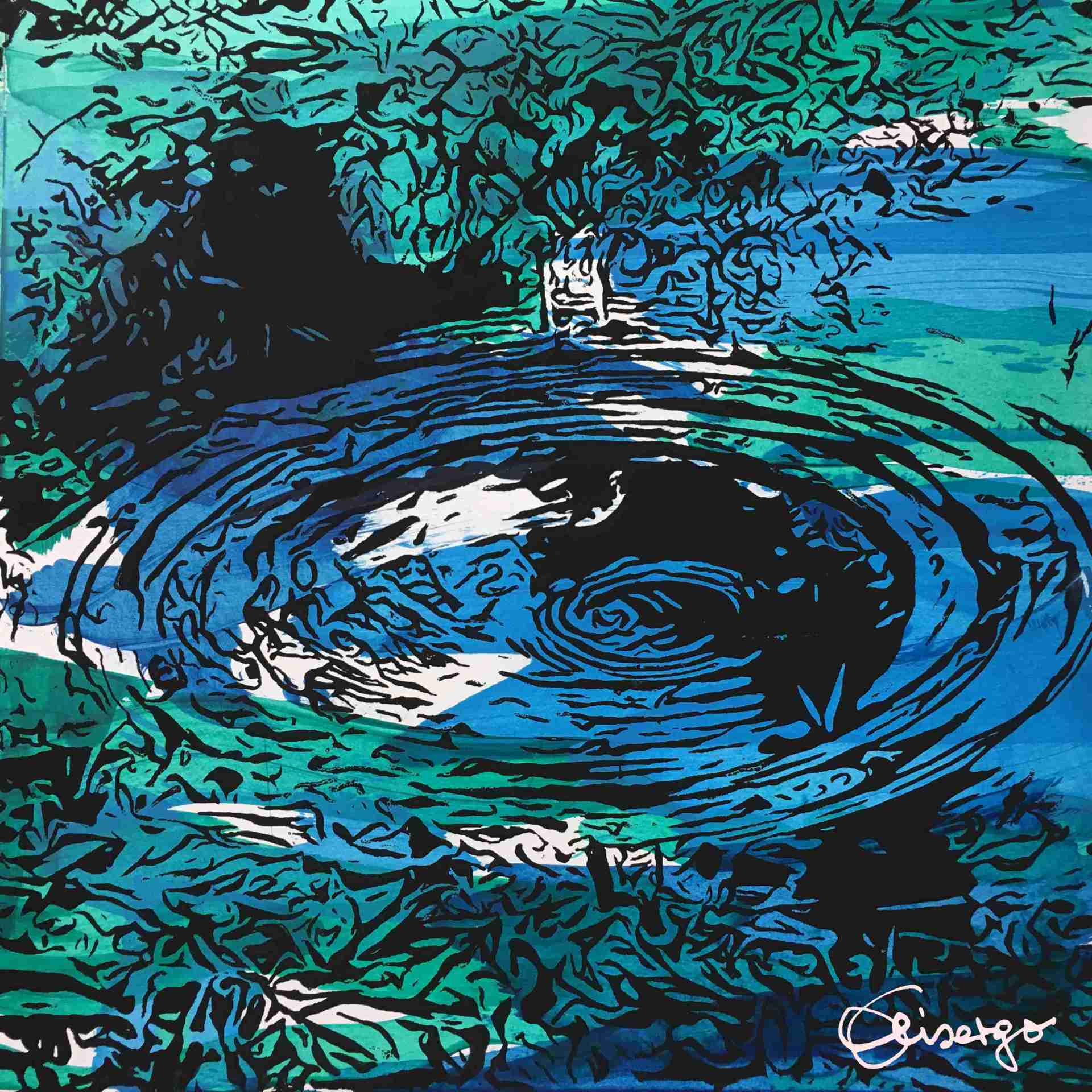 Elisergo, kunst, Bild, Gemälde, Siebdruck, Kunstatelier, Galerie-augsburg, modernart, contemporaryart, #elisergo, galerie-augsburg, Elisabeth  Ernicke-Goßner,