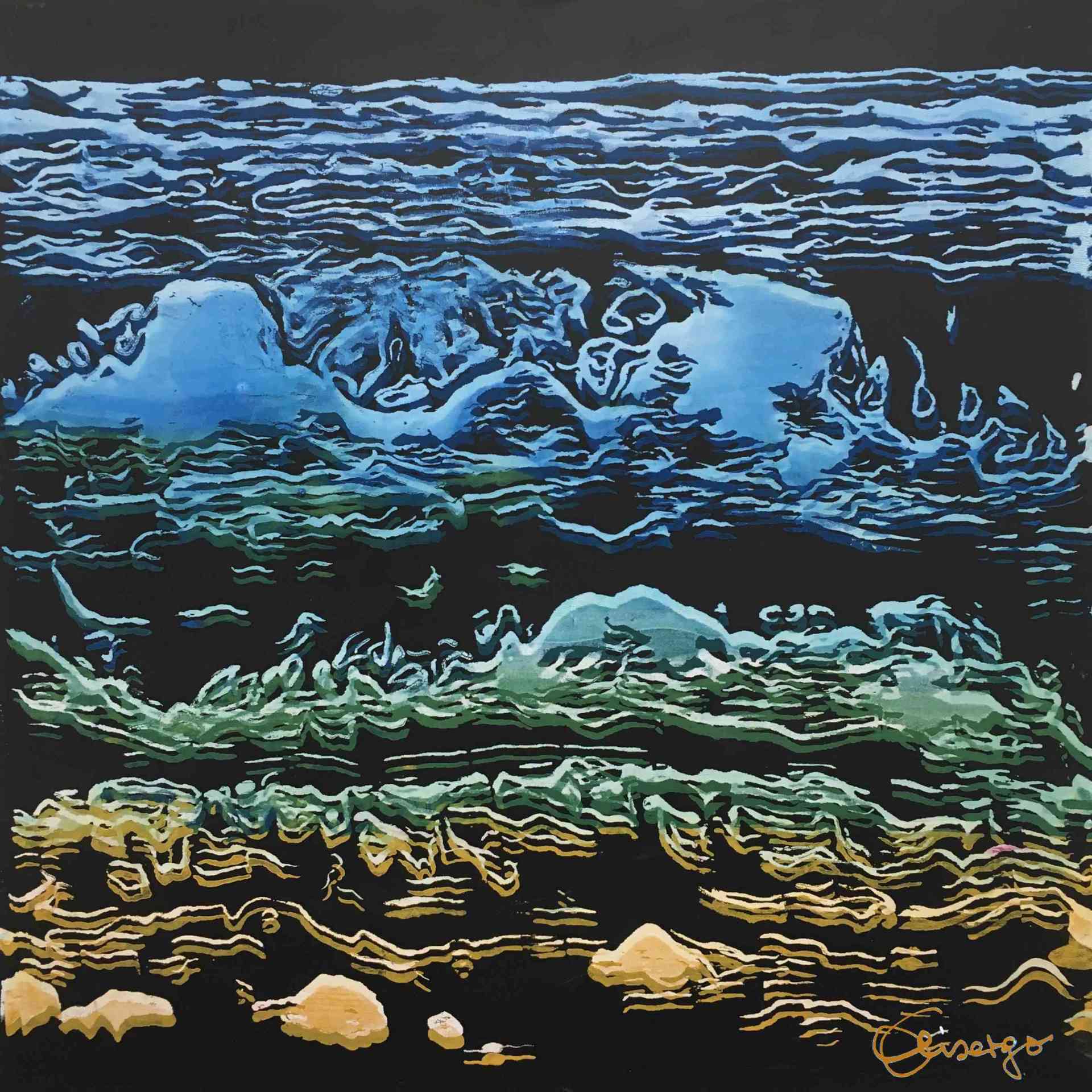 Elisergo, kunst, Bild, Gemälde, Siebdruck, Kunstatelier, Galerie-augsburg, modernart, contemporaryart, #elisergo, galerie-augsburg, Elisabeth  Ernicke-Goßner,