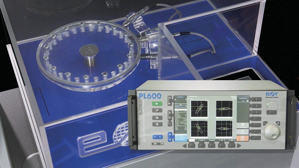 A machine that has the word pl600 on it