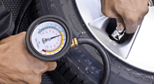 Reinflating a tyre