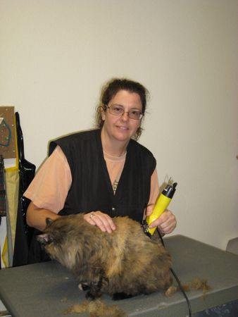 A dog and a Groomer - Go Dogs Go in Long Beach CA A dog and a Groomer - Go Dogs Go in Long Beach CA