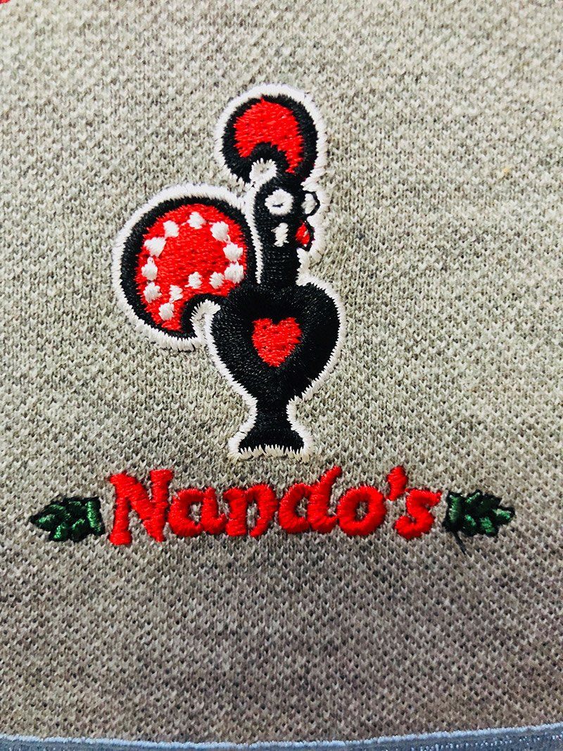 Nando's embroidery