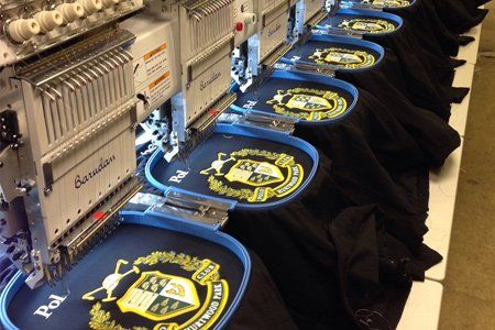 embroidery on t-shirts
