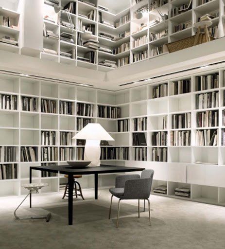 Libreria lema bianca