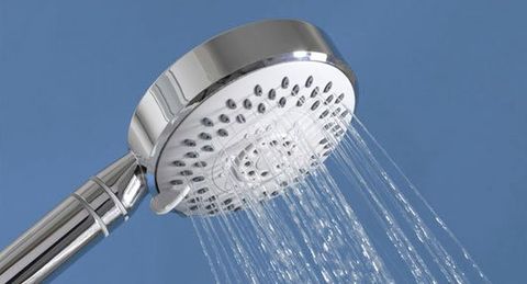 hot shower