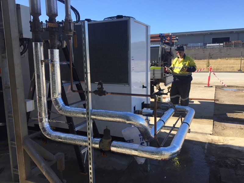 FCE-chiller-install