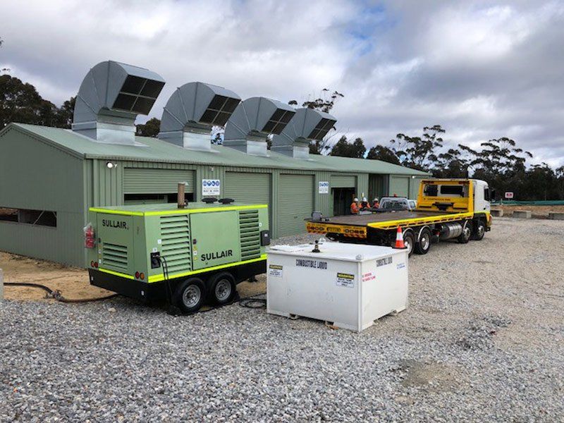 hire diesel air compressors