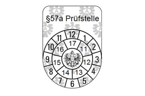 Plakette §57a-Prüfstelle