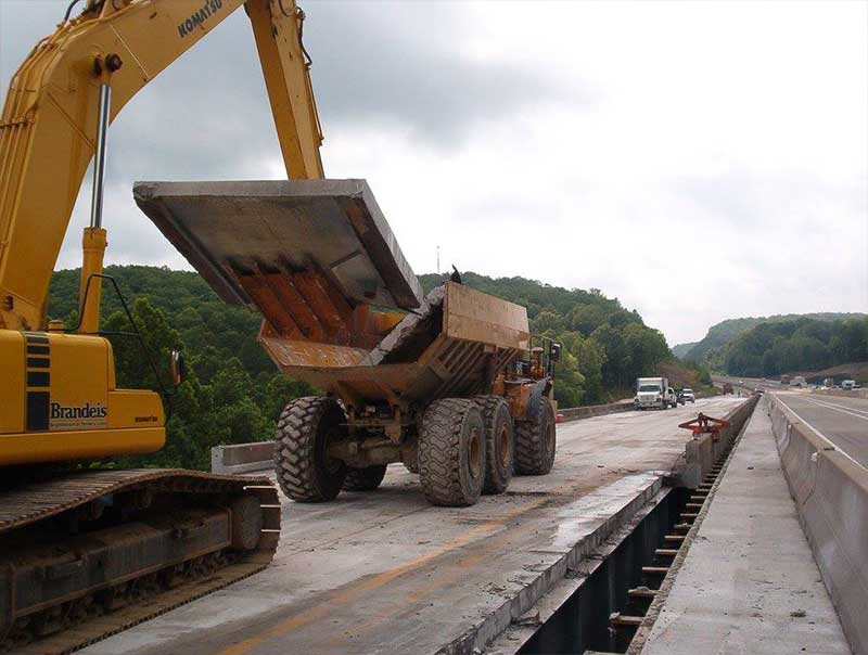 Loading On A Truck — Knoxville, Tennessee — True-Line Coring & Cutting