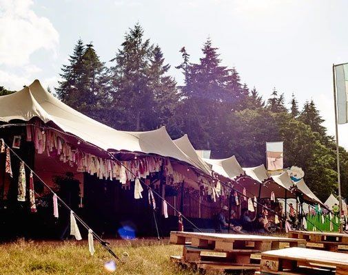 Blixen At Latitude Festival food tents 1
