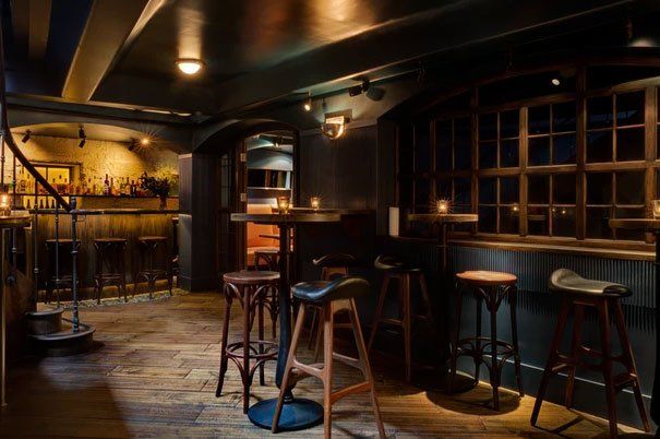 Bar Three At Blixen bar drinking ledge 5