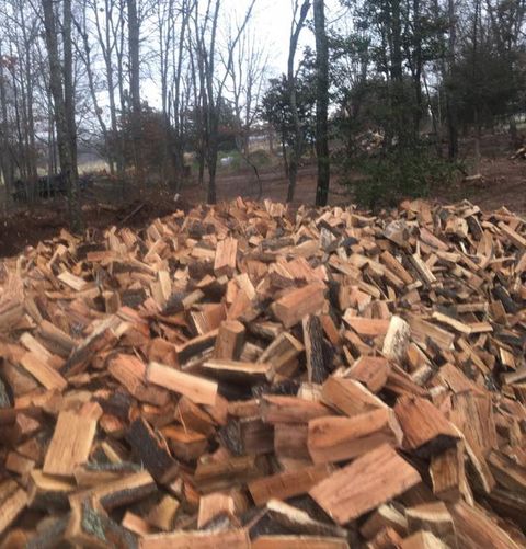 Pile of Firewood — Bridgeton & Millville, NJ — CAS Tree Service Pile of Firewood — Bridgeton & Millville, NJ — CAS Tree Service