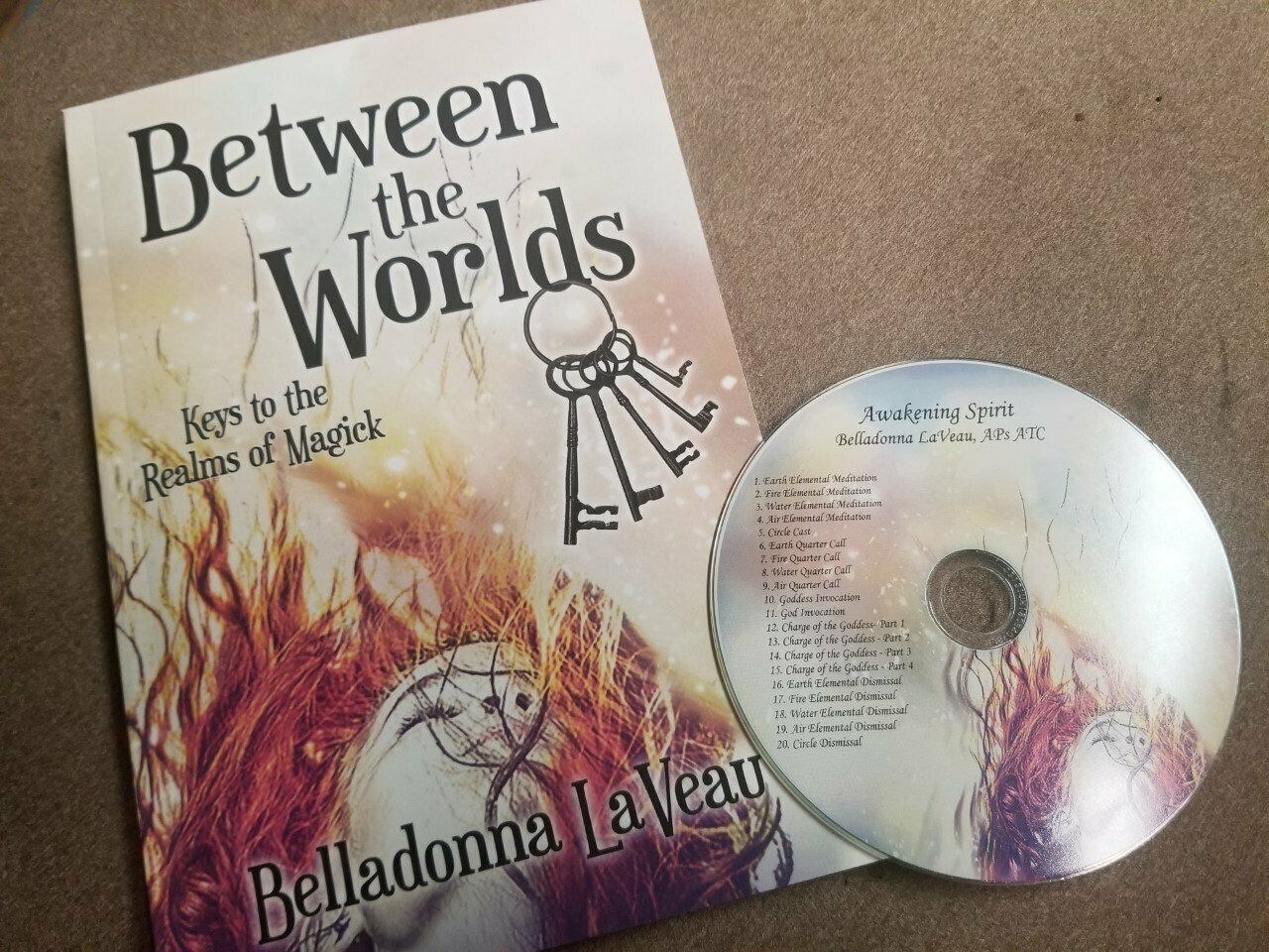 A book called between the worlds by belladonna la veau