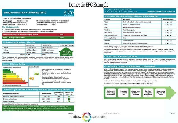 Domestic Epc Example 1