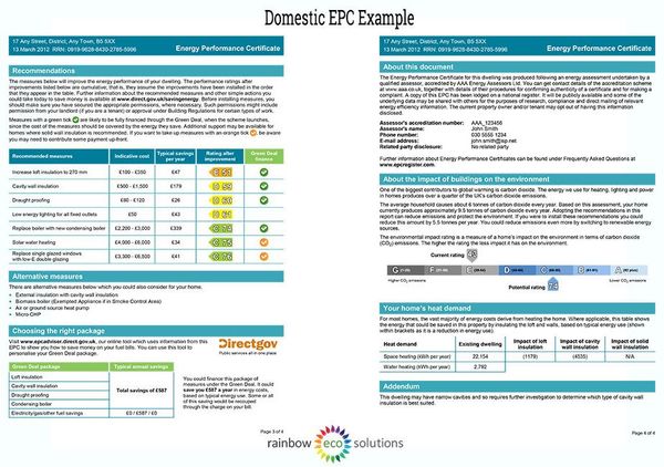 Domestic Epc Example 2
