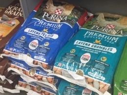 bags of pet food