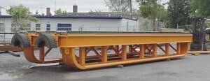 Completed Sled Fabrication and Painting Completed Sled Fabrication and Painting