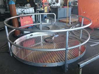 aluminium platform