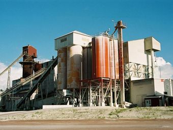 mineral industrial building