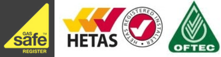 gas safe register, hetas and oftec approvals
