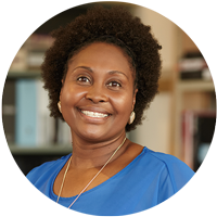middle age black woman smiling - blog testimonial 01