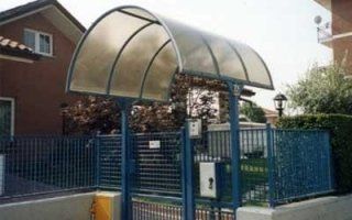 pensilina condominiale