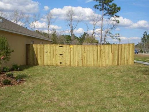 Board on board with 5 foot gate