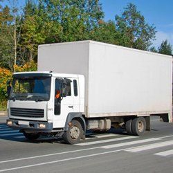 truck moving